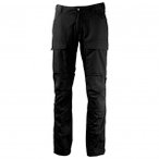 Lundhags - Authentic II Pant - Trekkinghose Gr D96 - Short / Wide schwarz