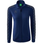 ERIMA Damen Essential Team Tracktop Jacke, Größe 44 in Blau
