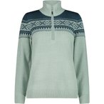 CMP Knitted  Damen  Pullover gruen Größe L Lifestyle  Hautfreundlich