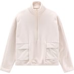 Jeanne Baret Rochefort Crew  Damen  Pullover weiss Größe M Lifestyle Atmungsak