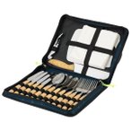 Outwell - Morella Picknick-Besteckset - Besteck-Set schwarz