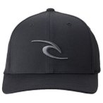Rip Curl - Tepan 2.0 Flexfit Cap - Cap Gr One Size grau/schwarz
