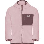 Jack Wolfskin Ice Curl   Kinder  Fleecejacke rosa Größe 152 Lifestyle Atmungsa