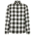KnowledgeCotton Apparel - Regular Fit Checkered Flannel - Hemd Gr S grau