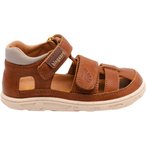 Bisgaard Barefoot Vic Sandale Kinder  Sandalen braun Größe 31 Lifestyle  Hautf