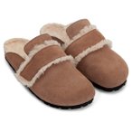 Espadrij - Women's Cloq Velour Strap - Sandalen 36 braun