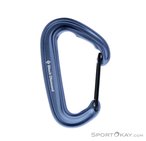 Black Diamond MiniWire Schnappkarabiner-Weiss-One Size