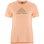 Craft Pro Trail Wool  Damen  T-Shirts orange Größe XL Trekking  Hautfreundlich