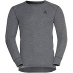 ODLO Herren Langarm Shirt BL TOP crew neck l/s ACTIVE WARM ECO, Größe M in Gra