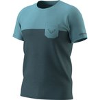 Dynafit Transalper Pocket  Herren  T-Shirts blau Größe XL Trekking  Elastisch 