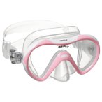 Mares - Kid's Vento - Taucherbrille rosa/ clear