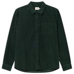 DEDICATED - Shirt Varberg Corduroy - Hemd Gr S schwarz