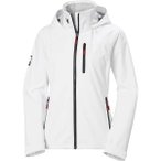 HELLY HANSEN Damen Jacke W CREW HOODED JACKET 2.0, Größe XXL in Weiß