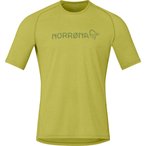 Norrona Fjørå Equaliser Lightweight  Herren  T-Shirts gelb Größe M Mountainb