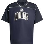 adidas Kinder Stadium Mesh Basketball T-Shirt ( Schwarz 140)