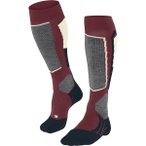 FALKE SK2 Damen Kniestrümpfe, Größe 37-38 in Rot