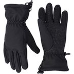 CMP Softshell  Kinder  Fingerhandschuhe schwarz Größe 4 Trekking  Elastisch Wa