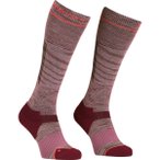 Ortovox Damen Ski Tour LT Comp Long Socken (Größe 42 , rot)