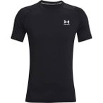 UNDER ARMOUR Herren Kurzarm HG Armour Fitted SS, Größe XL in Schwarz