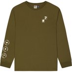 Picture Pembroke  Herren  Longsleeves oliv Größe M Lifestyle  Hautfreundlich