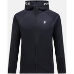 PEAK PERFORMANCE Herren Kapuzensweat M Rider Zip Hood-BLACK-BLACK, Größe S in 