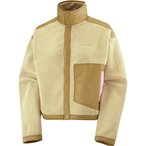 Salomon Chroma Fleece  Damen  Fleecejacke gruen Größe XS Lifestyle  Atmungsakt