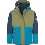 Trollkids Kjerak 3in1  Kinder  Doppeljacke blau Größe 140 Lifestyle  Winddicht