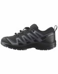 Salomon - Wasserfeste Wanderschuhe - XA Pro V8 WP J Black / Turbulence / Quarry 