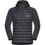 JACK WOLFSKIN Damen Unterjacke ROUTEBURN PRO HYBRID M, Größe S in Grau