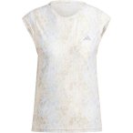 ADIDAS Damen FAST AOP TEE, Größe S in Pink