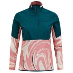 Peak Performance - Women's Aop Freelight Alpha Half Zip - Fleecejacke Gr XS blau
