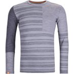 ORTOVOX Herren Unterhemd 185 ROCK'N'WOOL LONG SLEEVE M, Größe XL in Grau