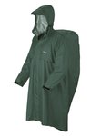 Ferrino - Großer Poncho für Wanderungen - Trekker Ripstop Green für Herren - 