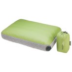 Cocoon - Air-Core Pillow Ultralight - Kissen Gr 40 x 55 cm wasabi /grau