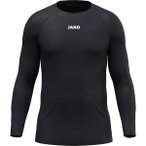 JAKO Kinder Unterhemd Longsleeve Lightweight, Größe XS in Schwarz