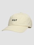 HUF Essentials OG Logo CV 6 Panel Cap off white Gr. Uni