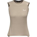 Salewa Puez AM Hyb Top Damen  Tanktops beige Größe M Trekking  Hautfreundlich 