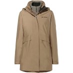 VAUDE Damen Doppeljacke Wo Idris 3in1 Parka IV, Größe 46 in Braun