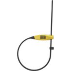 Abus TravelGuard Kabelsicherung (Größe 45CM, gelb)