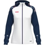 JAKO Damen Kapuzenjacke Sonic Damen, Größe 46/48 in Weiß