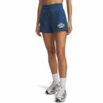 Under Armour Icon Fleece Damen Shorts ( Dunkelblau XL)