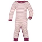 Engel - Kid's Schlafoverall mit Fuß-Umschlag - Overall Gr 62/68 rosa