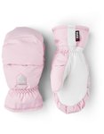Hestra - Ski-Fäustlinge aus Leder und Primaloft - Foss Jr. Mitt Pink  aus Leder