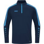 JAKO Kinder Pullover Ziptop Power, Größe 128 in Blau
