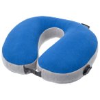 Cocoon - U-Shaped Down Neck Pillow - Kissen Gr 33 x 27 x 12 cm blau/grau