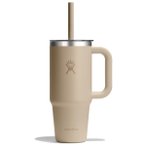 Hydro Flask - Travel Tumbler Clear Lid - Isolierbecher Gr 710 ml beige