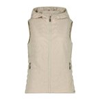 Campagnolo Damen Westen Da WOMAN VEST FIX HOOD, Größe 36 in Schwarz