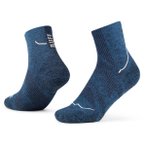 Buff - Dryflx Quarter Sock - Laufsocken 42-44 blau