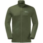 JACK WOLFSKIN Herren Unterjacke PACK & GO FZ M, Größe XXL in Grün