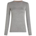 Icebreaker - Women's 260 Tech L/S Crewe - Merinounterwäsche Gr L grau